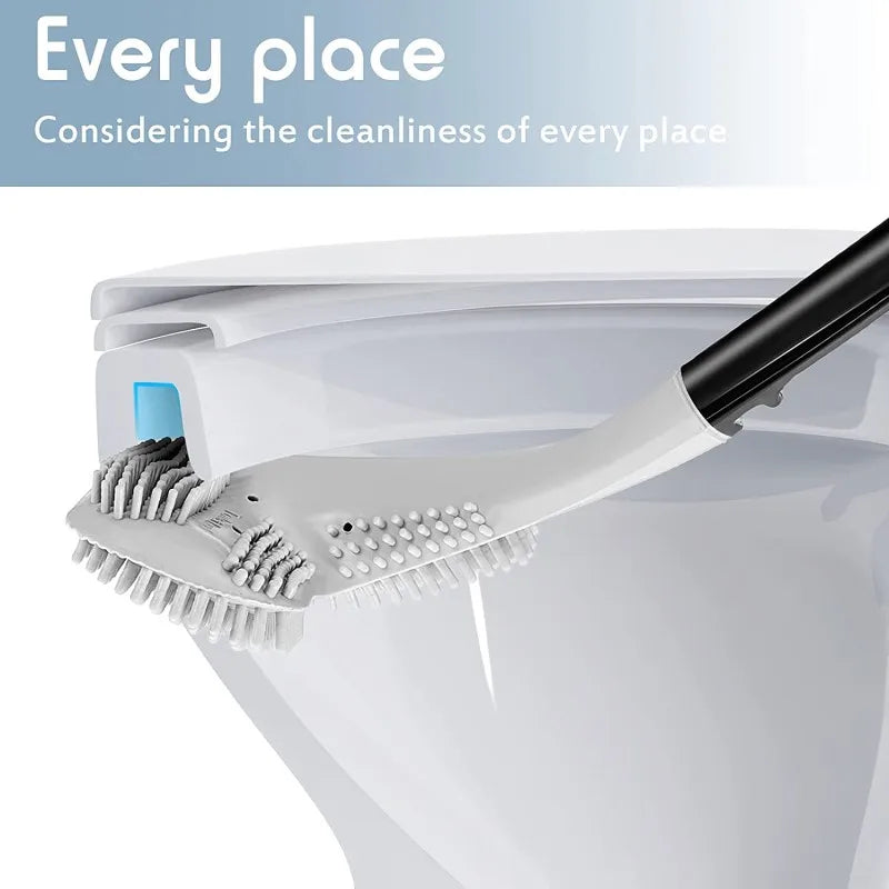 Best silicone toilet brush – Golf Brush Head, Wall-Mounted Long Handle , best toilet bowl cleaner , Bathroom Accessories