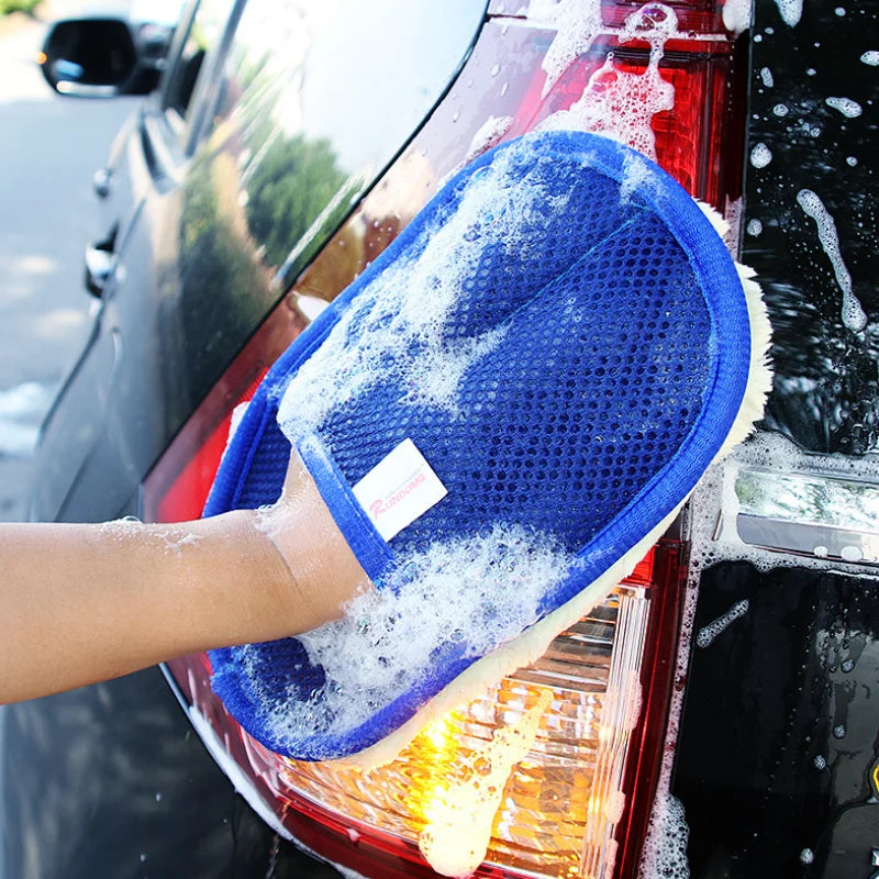 Car Cleaning Accessories: Brush, Washing Gloves, and Stickers Compatible with BMW Models E46, E39, E90, E60, E36, F30, F10, E34, E53, E30, F20, E92, E87, M3, M4, M5, X5