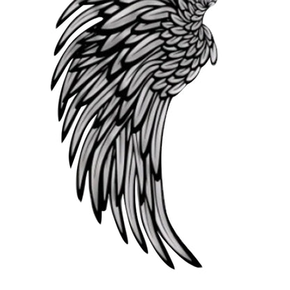LED Metal Angel Wings Wall Art - Decorative Wall Sculpture for Photography and Home Decor