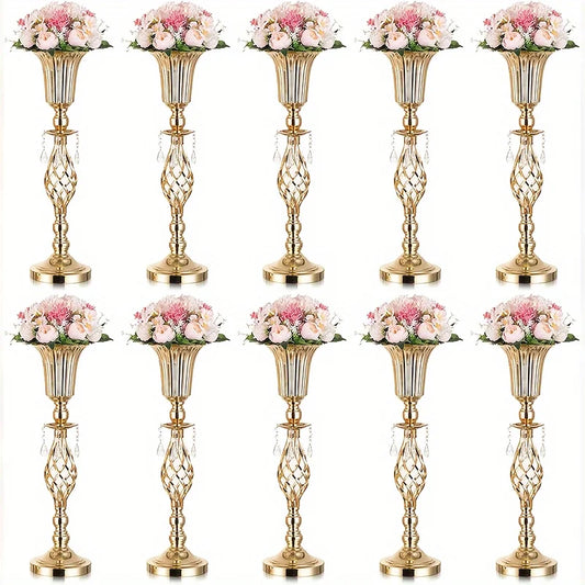 tall gold vases , gold vases for centerpieces , Christmas centerpiece
wedding centerpieces
