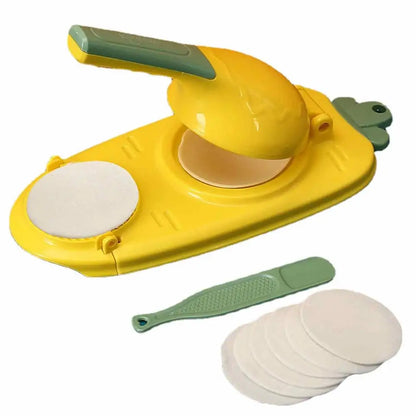 Creative Dumpling Wrap Maker – Innovative Manual Tortilla Press, Pizza Mold, and Dough Pastry Presser for Home Kitchen Baking , dumpling wrap maker , kitchen gadgets