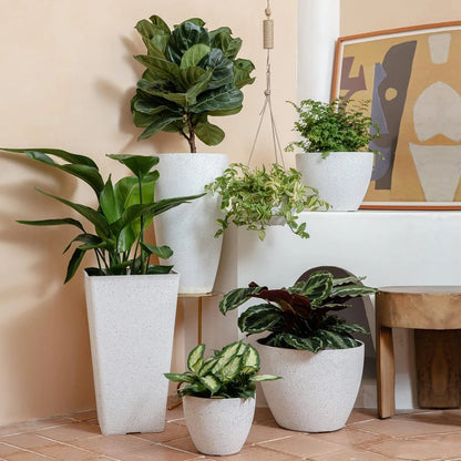 hanging plant holders – Set of 2-hanging planters for Outdoor Plants.