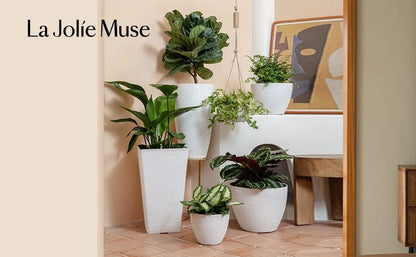 hanging plant holders – Set of 2-hanging planters for Outdoor Plants.
