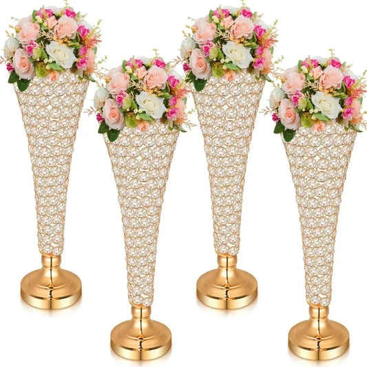 Crystal Vases For Flowers , Waterford Flower Vase , Crystal Vases , Gold Flower Stand , Flower Stand Centerpieces
